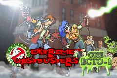 Extreme Ghostbusters box art for GameBoy Advance